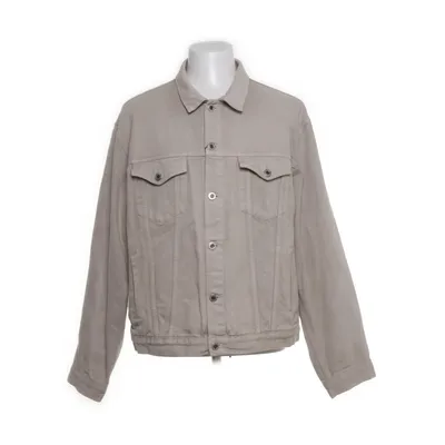 Denim jacket (Beige) from Caroche Cotton