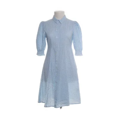 Dress (Blue, White) from Boii Cotton