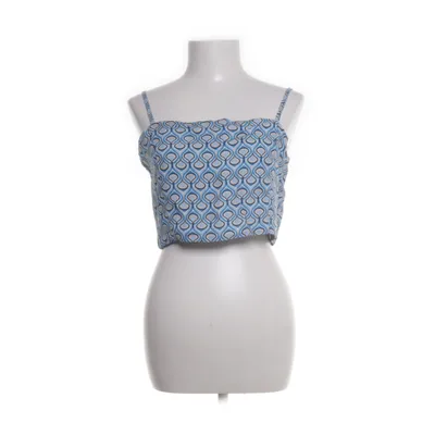 Crop top (Blauw) van Hang Eleven Linnen, Viscose
