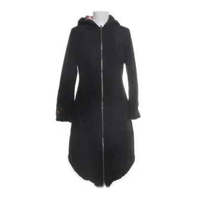 Coat (Black) from St-Martins Wool, Polyester, Cotton, Nylon