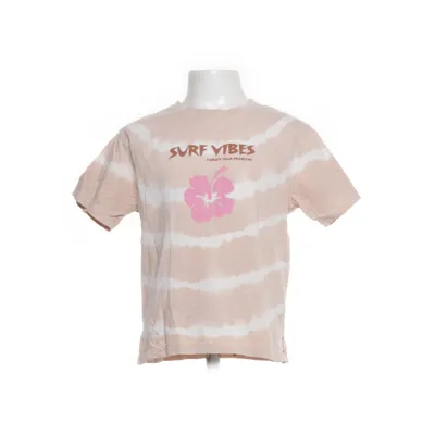 T-shirt (Rose, Blanc, Beige) de Zara Coton