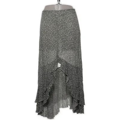 Långkjol (Grön, Vit, Flerfärgad) från Olé by Koton Bomull, Viskos