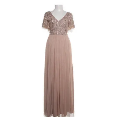Evening gown (Beige) from Beauut Polyester