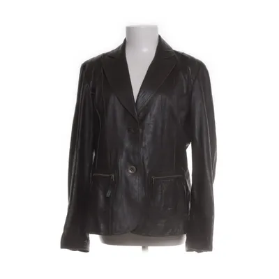 Leren blazer (Bruin) van Bonita