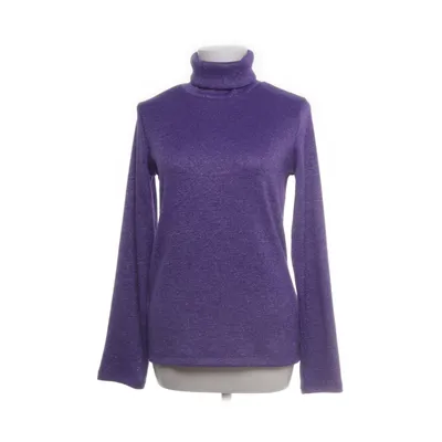 Turtleneck (Purple, Silver) from Gina Collection Elastane, Metallic fiber, Polyamide, Polyester, Viscose