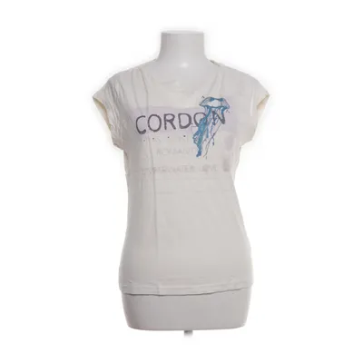 T-shirt (Vit, Flerfärgad) från Cordon Jeans Industry Bomull
