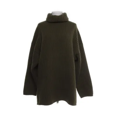 Jurk met col (Groen) van Acne Studios Wol