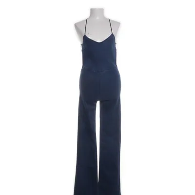 Overalls (Blå) fra Bershka Bomuld, Elastan, Polyester