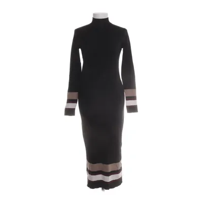 Jurk met col (Zwart) van Anna Field