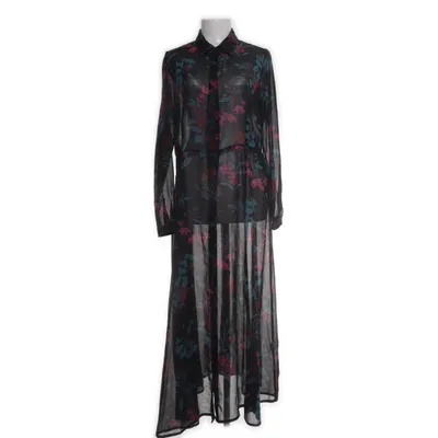 Skjortklänning (Svart, Flerfärgad) från Yest Polyester, Viskos