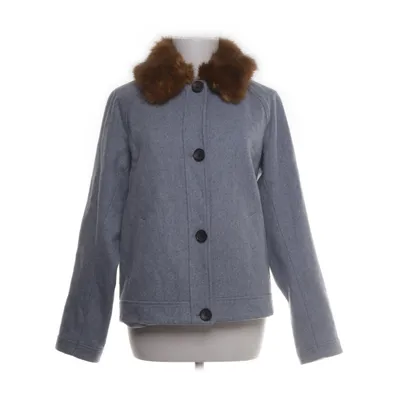 Jacka (Grå, Flerfärgad) från Maison Scotch Polyester, Ull