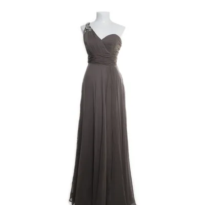 Robe de soirée (Marron) de Unique Polyester