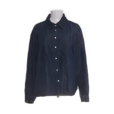 Overshirt (Blue) from H&M Lyocell, Cotton