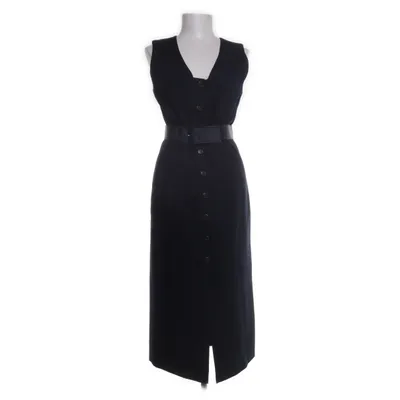 Dress (Blue) from Lecomte Polyester, Wool, Viscose, Acetate