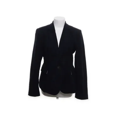 Blazer (Blue) from Zara Basic Elastane, Cotton, Viscose