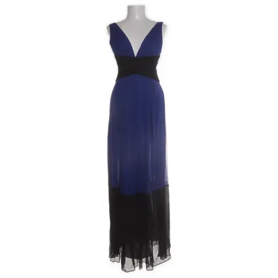 Dress (Blue, Black) from BCBG Max Azria Polyester, Silk