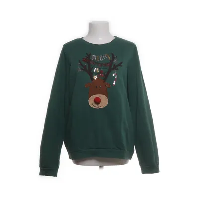 Sweatshirt (Groen) van Gina Katoen, Polyester