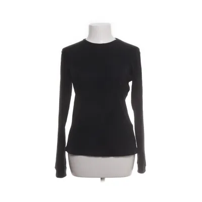 Langærmet t-shirt (Sort) fra Loulou Studio Uld, Viscose