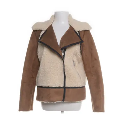 Shearling jas (Bruin, Beige) van Bik Bok Polyester