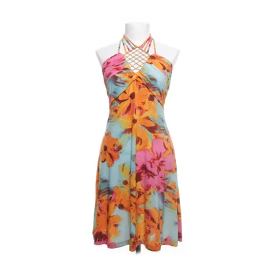 Halternek jurk (Oranje, Meerkleurig) van Bodyflirt Boutique Polyester, Elastaan