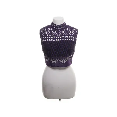 Top (Lila, Zwart) van Self-Portrait Katoen, Polyamide, Polyester, Viscose