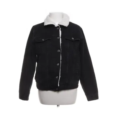 Lined denim jacket (Black) from FB Sister Denim Cotton, Polyester