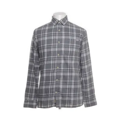 Flannel skjorte (Grå, Hvid) fra Jack & Jones Bomuld
