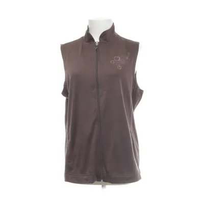Vest (Brown) from Tigi Wear Polyester, Cotton