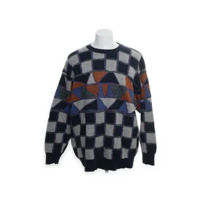 Tröja (Grå, Blå, Flerfärgad) från Gianni Bugli Mohair, Nylon, Akryl, Ull