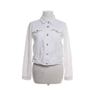 Jeansjacka (Vit) från Mango Denim Bomull, Elastan