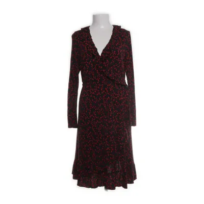 Omlottklänning (Svart, Röd) från Mama Viskos