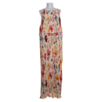 Maxi jurk (Beige, Meerkleurig) van Zizzi Polyester, Viscose