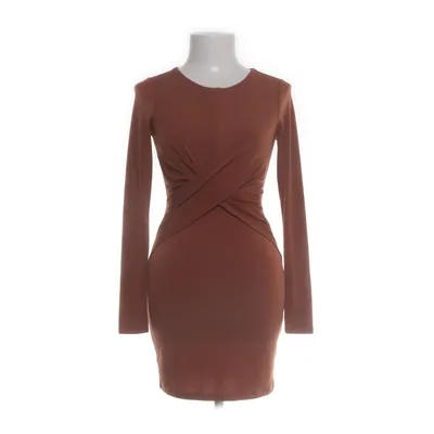 Klänning (Brun) från Fashion Nova Elastan, Polyester