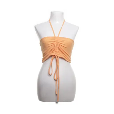 Halternecktopp (Orange) från Neon & Nylon Polyester, Viskos