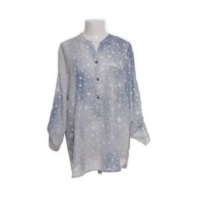 Blouse (Wit, Blauw, Grijs) van Floryday