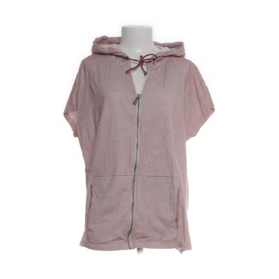Short sleeve hoodie (White, Red) from Cecil