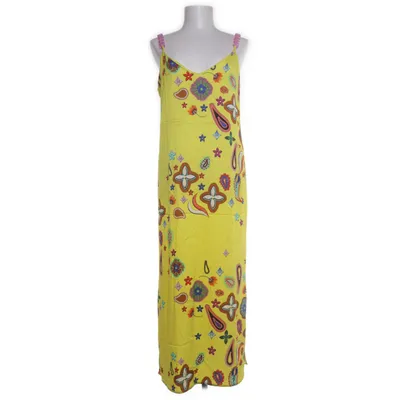 Maxi dress (Yellow, Multicolored) from Mucho Gusto Viscose, Elastane