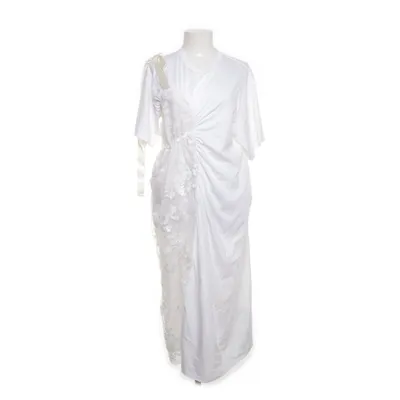 Jurk (Wit) van Simone Rocha Acetaat, Katoen, Cupro, Nylon, Polyester