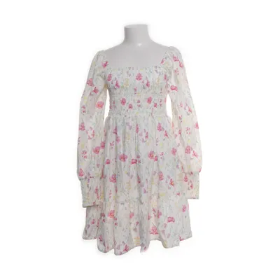 Klänning (Vit, Flerfärgad) från Aware by Vero Moda Ekologisk bomull