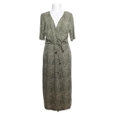 Maxi jurk (Groen, Beige, Meerkleurig) van King Louie Viscose, Elastaan