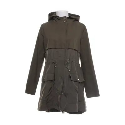 Parka (Green) from Mango Casual Polyester, Cotton
