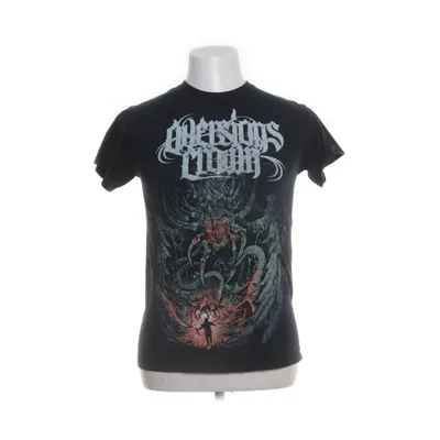 T-shirt (Zwart, Meerkleurig) van Gildan Katoen