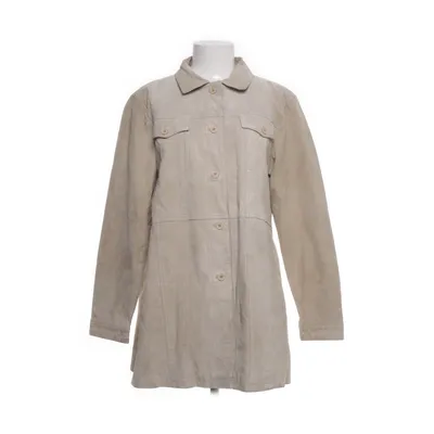 Läderkappa (Beige) från Jackie Skinn, Polyester