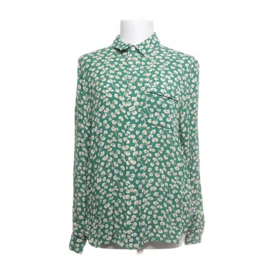 Shirt (Groen, Geel) van Ganni Viscose