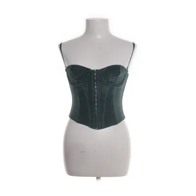 Corset (Green) from Out from Under for Urban Outfitters Elastane, Nylon, Polyester