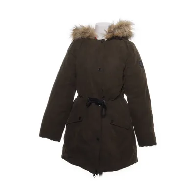 Parka (Groen, Oranje) van HFX Acryl, Imitatiebont, Nylon, Polyester