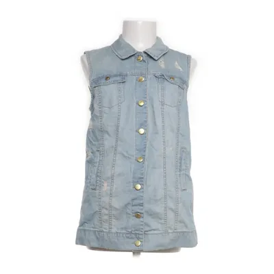 Spijker gilet (Blauw) van ONLY Blue Behavior Katoen
