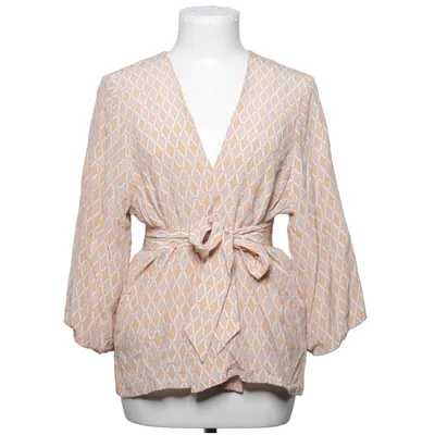 Cardigan (Beige, Flerfarvet) fra Gestuz Silke, Viscose