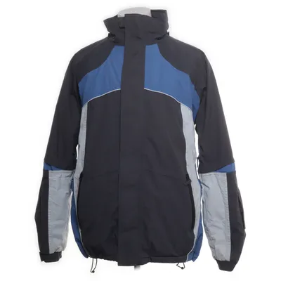 Allvädersjacka (Grå, Blå, Silverfärgad) från Cinnamon Nylon, Polyester