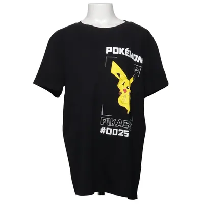T-shirt (Black) from Pokémon Cotton